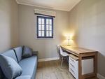 Wohnzimmer - Luxus Reetdachvilla mit 3 Schlafzimmern, Sauna und Kamin (F12) - Top-Hundeurlaub