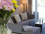 Wohnzimmer - Ferienwohnung mit Meerblick, 2 Schlafzimmern und Balkon (NP/307) - Top-Hundeurlaub