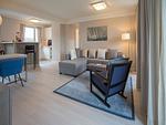Wohnzimmer - Ferienwohnung mit Meerblick, 2 Schlafzimmern und Balkon (NP/307) - Top-Hundeurlaub
