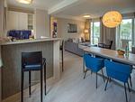Küche / Küchenzeile - Ferienwohnung mit Meerblick, 2 Schlafzimmern und Balkon (NP/307) - Top-Hundeurlaub