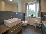 Badezimmer - Ferienwohnung mit Meerblick, 2 Schlafzimmern und Balkon (NP/307) - Top-Hundeurlaub