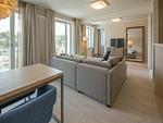 Wohnzimmer - Ferienwohnung mit Meerblick, 1 Schlafzimmer und Balkon (NP/308) - Top-Hundeurlaub