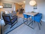 Wohnzimmer - Ferienwohnung mit Meerblick, 1 Schlafzimmer und Balkon (NP/310) - Top-Hundeurlaub