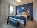 Schlafzimmer - Ferienwohnung mit Meerblick, 1 Schlafzimmer und Balkon (NP/310) - Top-Hundeurlaub