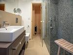 Badezimmer - Ferienwohnung mit Meerblick, 1 Schlafzimmer und Balkon (NP/310) - Top-Hundeurlaub