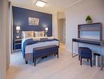 Schlafzimmer - Ferienwohnung mit Meerblick, 2 Schlafzimmern und Balkon (NP/403) - Top-Hundeurlaub