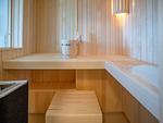 Sauna - Ferienwohnung mit Meerblick, 2 Schlafzimmern, Sauna und Balkon (NP/404) - Top-Hundeurlaub