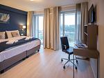 Schlafzimmer - Ferienwohnung mit Meerblick, 3 Schlafzimmern und Balkon (NP/406) - Top-Hundeurlaub