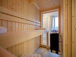 Sauna - Ferienwohnung mit Meerblick, 3 Schlafzimmern und Balkon (NP/406) - Top-Hundeurlaub