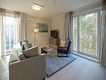 Wohnzimmer - Ferienwohnung mit 1 Schlafzimmer zur Sonnenseite (NP/420) - Top-Hundeurlaub