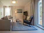 Wohnzimmer - Ferienwohnung mit 1 Schlafzimmer zur Sonnenseite (NP/420) - Top-Hundeurlaub