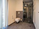 Badezimmer - Ferienwohnung mit 1 Schlafzimmer zur Sonnenseite (NP/420) - Top-Hundeurlaub