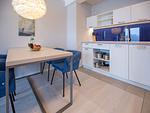 Küche / Küchenzeile - Ferienwohnung mit Meerblick, 1 Schlafzimmer und Balkon (NP/421) - Top-Hundeurlaub