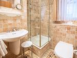 Badezimmer - 1-Raum-Ferienwohnung mit Balkon (SV/554) - Top-Hundeurlaub