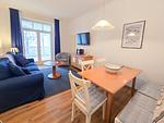 Wohnzimmer - Ferienwohnung mit Meerblick, 2 Schlafzimmern und Balkon (SV/607) - Top-Hundeurlaub