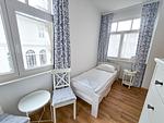 Schlafzimmer - Ferienwohnung mit Meerblick, 2 Schlafzimmern und Balkon (SV/607) - Top-Hundeurlaub