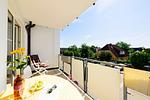 Balkon - Strandstrasse 51 Whg. 2 - Top-Hundeurlaub