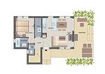 Grundriss - Typ B1 Ferienhaus - Paia - Top-Hundeurlaub