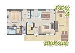 Grundriss - Typ B2 Ferienhaus - Pali - Top-Hundeurlaub