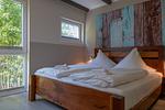 Schlafzimmer - Typ B2 Ferienhaus - Aloha - Top-Hundeurlaub