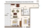 Grundriss - Deichhäuser Anna Küste 3-23 - Top-Hundeurlaub