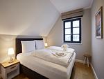 Schlafzimmer - Premium Reetdachvilla mit 3 Schlafzimmern, Sauna und Kamin (F14) - Top-Hundeurlaub