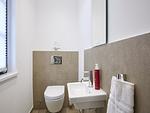 Gäste-WC - Premium Reetdachvilla mit 3 Schlafzimmern, Sauna und Kamin (F14) - Top-Hundeurlaub