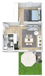 Ferienwohnung Lee West 2.2 - Top-Hundeurlaub