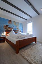 Bett - Typ D2 Ferienwohnung - Sunset Beach - Top-Hundeurlaub