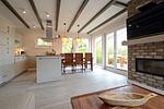 Küche / Küchenzeile - Typ D2 Ferienwohnung - Sunset Beach - Top-Hundeurlaub