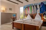 Schlafzimmer - Typ D2 Ferienwohnung - Waikiki - Top-Hundeurlaub