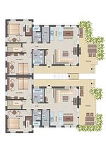 Typ D2 Ferienwohnung - Papa Bay - Top-Hundeurlaub