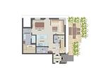 Grundriss - Typ C2 Lodge - Kanaha Beach Park - Top-Hundeurlaub