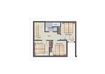 Grundriss - Typ C2 Lodge - Kanaha Beach Park - Top-Hundeurlaub