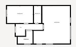 Grundriss - Wohnung Lütte Deern - Top-Hundeurlaub