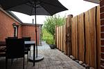 Terrasse - Melli`s Ankerplatz - Top-Hundeurlaub