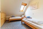Schlafzimmer - Landhaus Liebheimelig, Hohe Düne - Top-Hundeurlaub