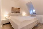 Schlafzimmer - Haus Sommerdeich, Whg. 4 - Top-Hundeurlaub