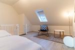 Schlafzimmer - Haus Sommerdeich, Whg. 4 - Top-Hundeurlaub