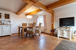 Wohnzimmer - Haus Fischerhütte - Top-Hundeurlaub