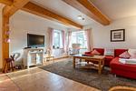 Wohnzimmer - Haus Fischerhütte - Top-Hundeurlaub