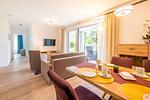 Wohnzimmer - Villa Albatros - Appartement Wotan - Top-Hundeurlaub
