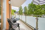Balkon - Ferienwohnung Sonnenblick mit Balkon und nur 800 m zum Strand - Top-Hundeurlaub