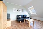 Wohnzimmer - Ferienwohnung Nr. 37 - Top-Hundeurlaub