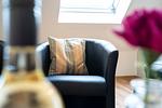 Wohnzimmer - Ferienwohnung Nr. 36 - Top-Hundeurlaub