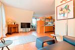 Wohnzimmer - Seestraße 75 Wohnung Dachgeschoß - Top-Hundeurlaub
