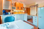 Küche / Küchenzeile - Seestraße 75 Wohnung Dachgeschoß - Top-Hundeurlaub