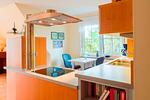 Küche / Küchenzeile - Seestraße 75 Wohnung Dachgeschoß - Top-Hundeurlaub