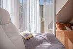 Wohnzimmer - Birkenstraße 11a Wohnung 4 - Top-Hundeurlaub