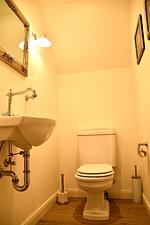Gäste-WC - Birkenstraße 10 Fischerhus - Top-Hundeurlaub